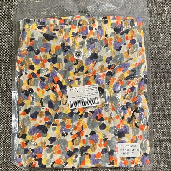 Women’s Boho Floral Flowy Midi Skirt High Waisted w/ Pockets NIP XL - Picture 4 of 7